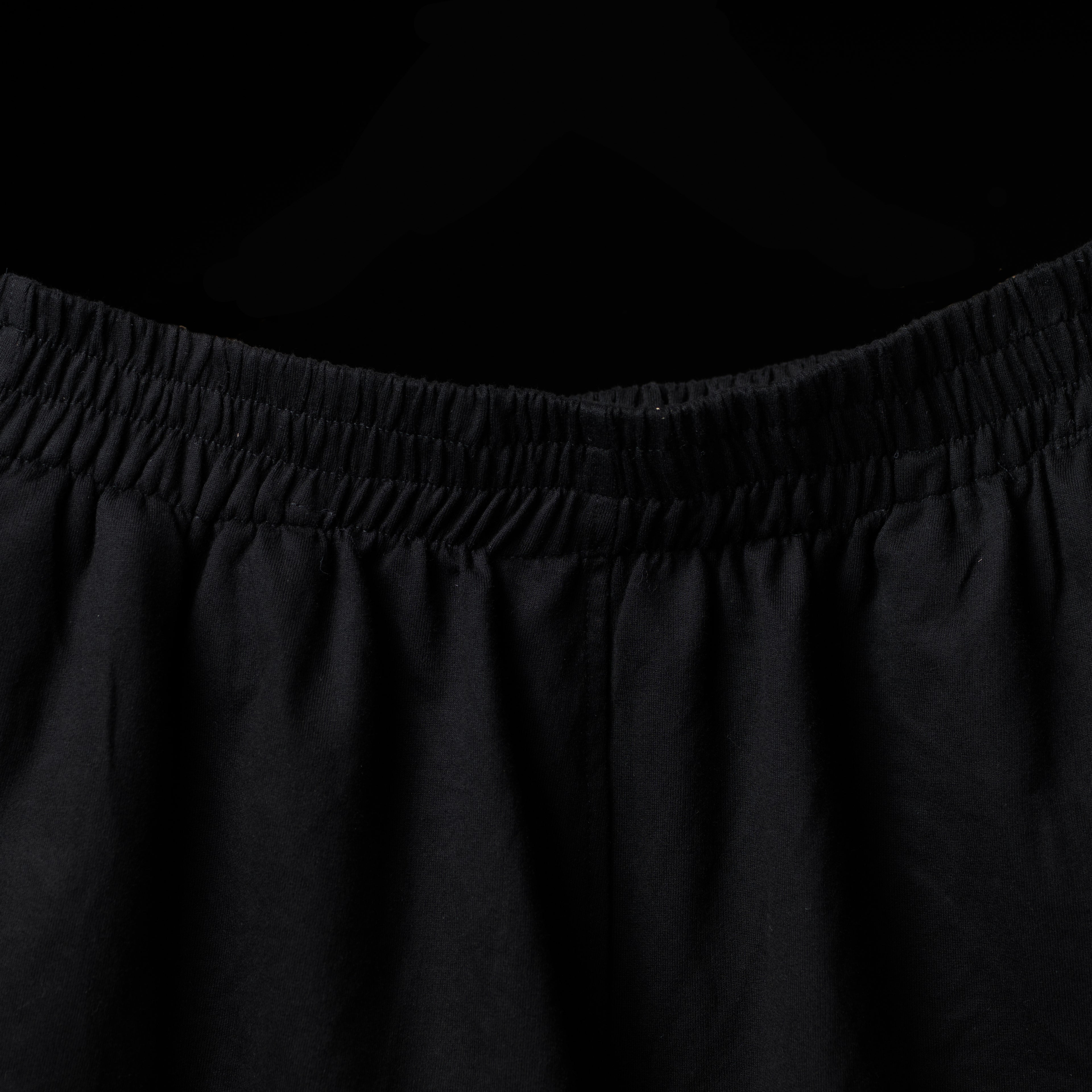 BASIC SLOGAN SHORTS