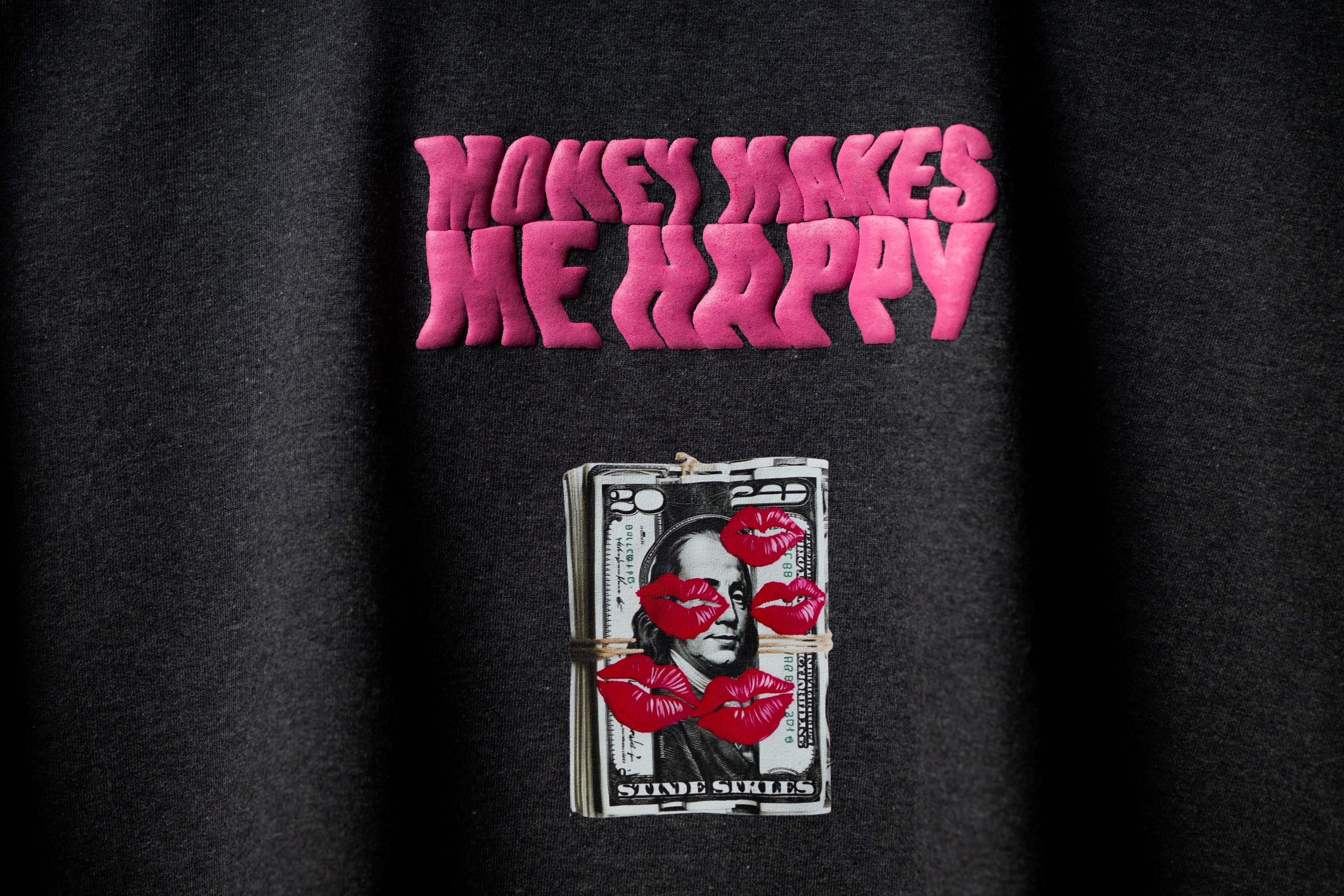 Moneysex888 マニセBAND tシャツ　黒ピンク　スケーター swag MONEY OVERSIZED T-SHIRT – GRENAPLE